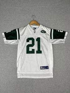 Vintage New York Jets Jersey Youth L White LaDainian Tomlinson 21 Reebok - Picture 1 of 9