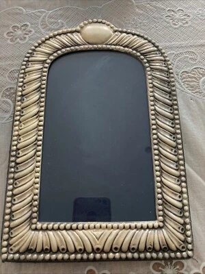 large antique Edwardian victorian sterling silver picture frame - Image 1 of 4