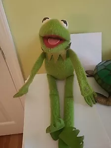 Vintage Kermit The Frog Plush Stuffed Animal Fisher Price 850 - Picture 1 of 12