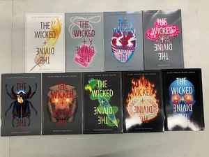 WICKED + DIVINE TPB VOL 1 2 3 4 5 6 7 8 9 - IMAGE -COMPLETE SERIES SET-NEW/NM - Foto 1 di 3