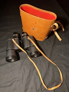 Omega 7x50 Field 7.1 No. 34158 Vintage Fernglas & Ledertasche - beschichtete Linse - Bild 1 von 4