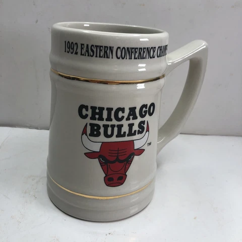 Vintage Chicago Bulls 1992 Eastern Conference Champs Mug Cover