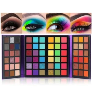 Paleta de sombras de ojos 72 colores tablero de pigmentos brillo mate para festival de música - Imagen 1 de 10