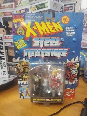 Toy Biz, Marvel Comics, X-Men Steel Mutants, Spy Wolverine vs. Omega Red, Nuevo en Paquete Foto 1 de 4