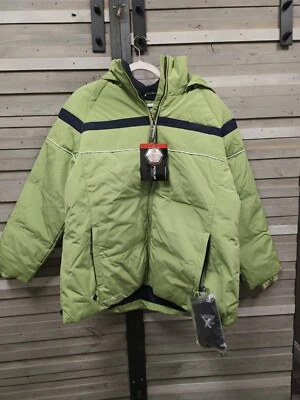 Zeroxposur 女式浅绿色派克大衣 1X 全新带标签 — 第 1/3 张图片