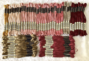 Anchor Stranded Sticktwist Mouline Cotton Floss Lot of 58 Asst Colors Series 890