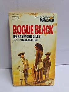 Rogue Black By Raymond Giles Paperback Book First Print 1973 - Picture 1 of 7