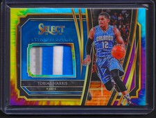 2019-20 Select Tobias Harris Throwback Patch Tie-Dye #/25