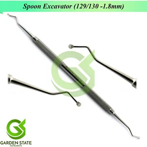 Dental Excavator 129/130, Endodontic Restorative Spoon 1.8mm Instruments - Picture 1 of 1