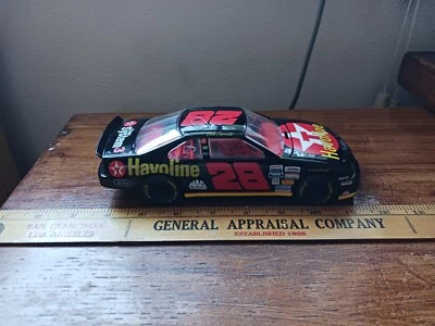Dale Jarrett #28 Texaco Havoline 1/24 Racing Champions NASCAR Diecast Bank 1995 - Image 1 of 4