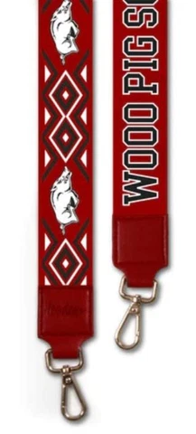 Desden Arkansas Razorbacks Ikat Patterned 2" Purse Strap Cover