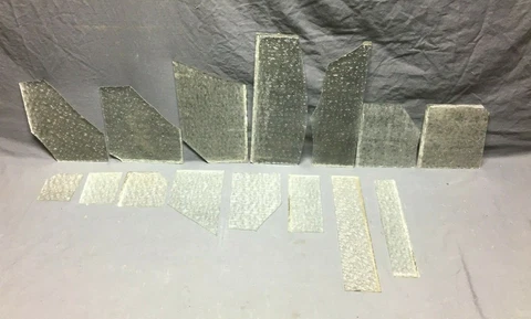 Mix Lot of Florentine Privacy Textured Glass Projects Arts & Crafts VTG 291-21B Cover