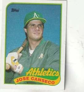 FREE SHIPPING-MINT-1989 Topps #500 Jose Canseco A'S - Imagen 1 de 1