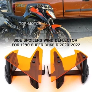 For 1290 Super Duke R 2020-2022 Side Fixed Wing Winglet Spoilers Wind Deflector - Picture 1 of 9