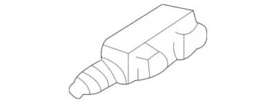 Interruptor de luz de freno de lámpara de parada HHR 12450036 genuino GM 1996-2008 Chevrolet Pontiac Foto 1 de 2