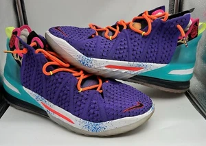 Nike Lebron XVIII 18 Best of 10-18 Psychic Purple DM2813-500 Mens Size 13 - Picture 1 of 6