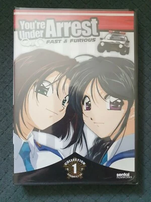You're Under Arrest-Fast & Furious Season 2 Collection 1 anime series *OOP* NEW! - Image 1 of 2
