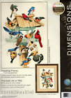 LAST ONE-$30 VALU-BIRDS-Counted Cross Stitch Kit-Feasting Frenzy-GREAT GIFT
