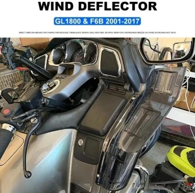 Directores de viento ventilados Dragon Wing para Honda Goldwing GL1800 F6B 2001-2017 Foto 1 de 4