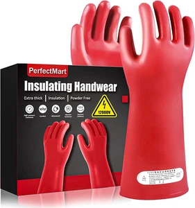 Insulating Gloves for High Voltage Electrical Work 1.8Mm-Thickness Protective Gl - Picture 1 of 12