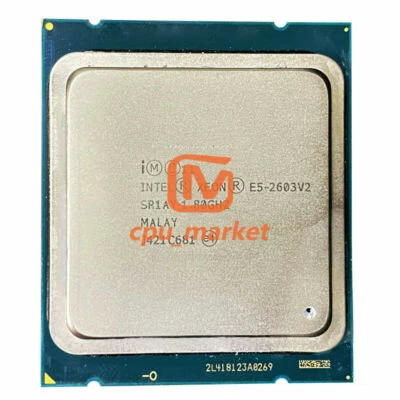 Intel Xeon E5-2603 v2 CPU 1.80GHz Quad Cores SR1AY Socket 2011 CPU Processor - Image 1 of 2