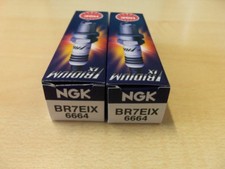 €15.45/pcs 2 NGK BR7EIX Iridium Spark Plugs Kawasaki TS/X2 JF650 year 91 - 96
