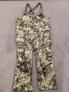 Sitka Stratus Bibs 2XL Subalpine Gore Tex Infinium Windstopper Minty Free Ship! - Picture 1 of 8