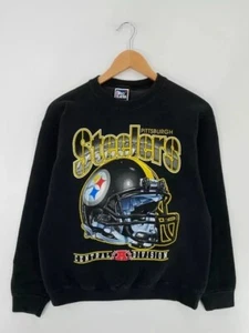 Pittsburgh Steelers Football Logo Graphic Sweatshirt Unisex Men Women - Picture 1 of 3