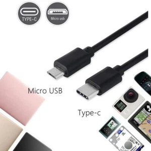 USBC to Micro USB OTG Cable for Syncing Charging and Data Transfer э U8O8 A I8V7 - Picture 1 of 9