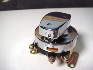 Interruptor de encendido Harley Fat Bob 6 llave de terminal FLH FXST FLST FX V-Twin 32-0419 D7 - Imagen 1 de 8