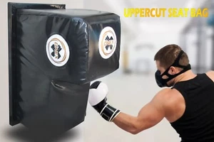 Wall Mounted Uppercut Seat Punch Bag Pads Heavy Duty Kickboxing MMA Martial Arts - Picture 1 of 16