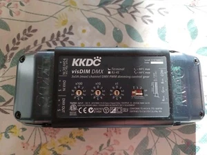 KKDC VIS DIM DMX 3 X 5A CHANNEL PWM DIMMING CONTROL GEAR NEW & BOXED FREE POST - Picture 1 of 5
