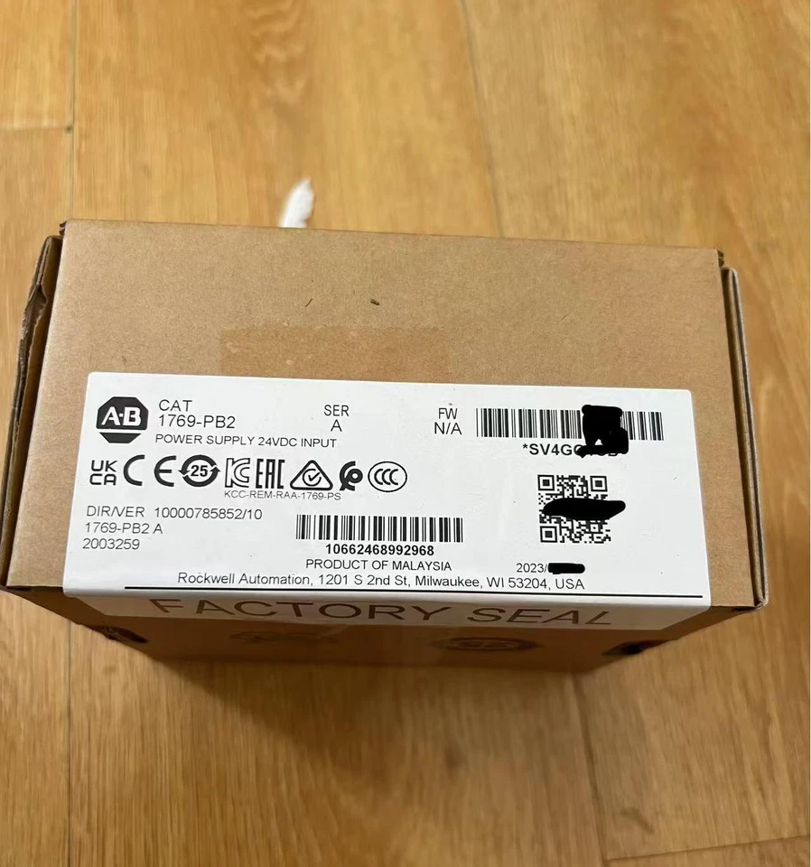 New Factory Sealed 1769-PB2 / A 24VDC INPUT CompactLogix DC 2A/0.8A Power Supply - Image 1 of 1