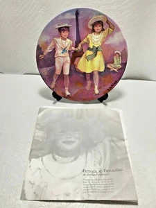 1985 Patinage Au Trocadero Bernard Peltriaux Collectors Plate Limoge France - Picture 1 of 5