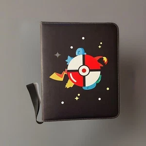 Pokemon Sammelkartenhalter - Reißverschlussmappe + 81 Pokemon Karten siehe Beschreibung - Bild 1 von 17