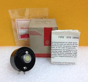 General Radio (GR) 973-G 100 ohmios, potenciómetro con instrucciones (¡Nuevo!) - Imagen 1 de 1