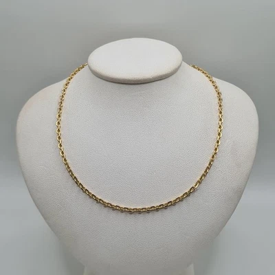 Chaine or jaune 18 carats  Longueur : 50 cm Poids : 9.04 g - Photo 1/4