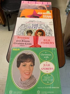 Julie Andrews  Lot 5 Christmas  Vinyl LP - Picture 1 of 1