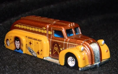 Hot Wheels Pop Culture '38 Dodge Airflow Star Trek Dr Mccoy Real Riders LOOSE - Image 1 of 4