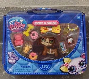 Littlest Pet Shop G7 Serie 4 süß & stilvoll #261 Dackel Hund - Bild 1 von 2