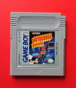 Motocross Maniacs Game Boy Original Nintendo GB Dirt Bike Racing Nice Cond! - Picture 1 of 10