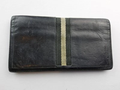 Cartera larga plegable de cuero tamaño completo Bally Suiza Foto 1 de 4