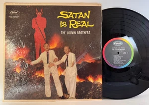 Country LP THE LOUVIN BROTHERS Satan is Real 1962 Capitol mono in SHRINK VG/+ - Picture 1 of 5