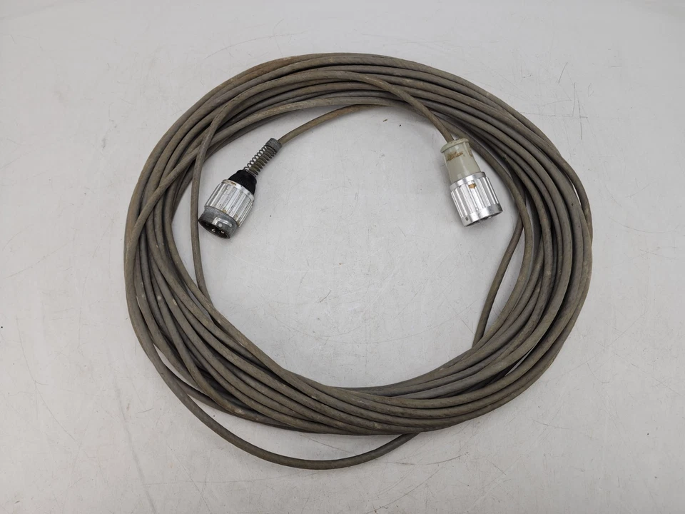 Cable de micrófono de tubo Neumann M49 de colección conector Tuchel de 7 pines probado 74 pies Foto 1 de 4