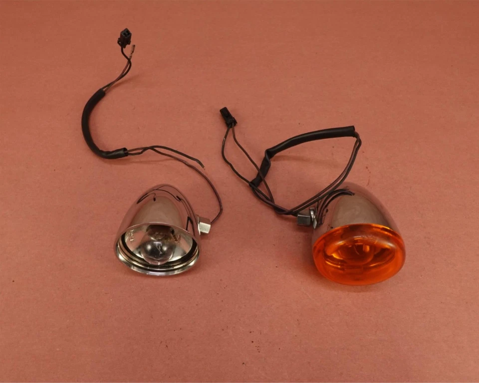 2007-2012 Harley Davidson Sportster 1200 XL1200L Front Turn Signal Indicators - Image 1 of 4