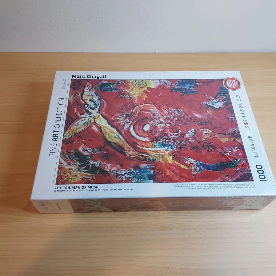 EuroGraphics 5418 The Triumph of Music by Marc Chagall 1000 Piece Puzzle - Image 1 of 4