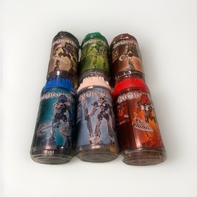 LEGO Bionicle Toa Nuva Complete Set 8566 8567 8568 8570 8571 8572 with Tin + BA