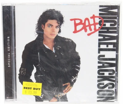 MICHAEL JACKSON BAD SPECIAL EDITION 10 TRACK REMASTERED CD NEW SEALED! - Image 1 of 3