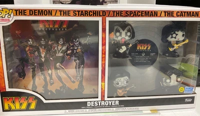 FUNKO POPS АЛЬБОМ KISS РАЗРУШИТЕЛЬ ЗАРЕВО В ТЕМНОТЕ ЭКСКЛЮЗИВНАЯ КОРОБКА ПОВРЕЖДЕНА - Изображение 1 из 4