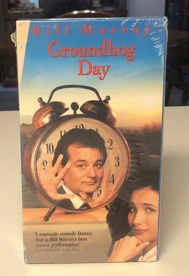 Groundhog Day VHS 1993 Columbia Pictures Bill Murray SEALED - Image 1 of 4